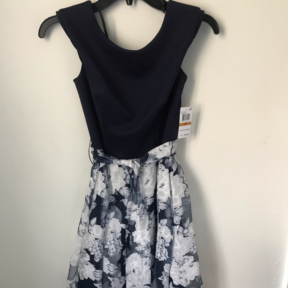 💙🤩 Blue Floral Dress from B. Darlin🌟